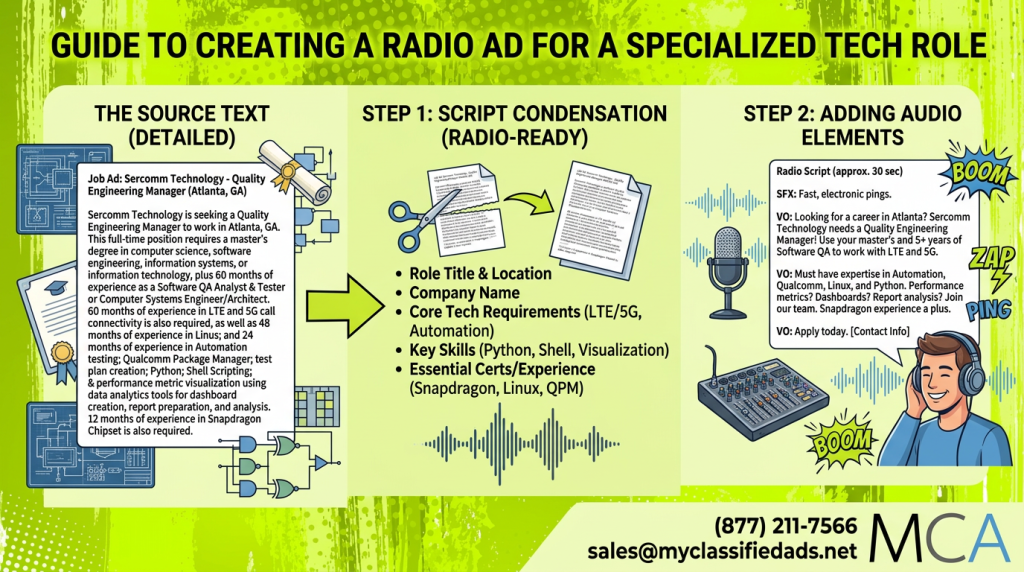 place radio ads as part of your immigration campaign