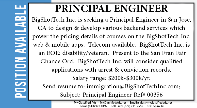Sample Professional Position Identify a permanent, full-time job opportunity eligible to be filled by a foreign worker under 20 CFR 656.17